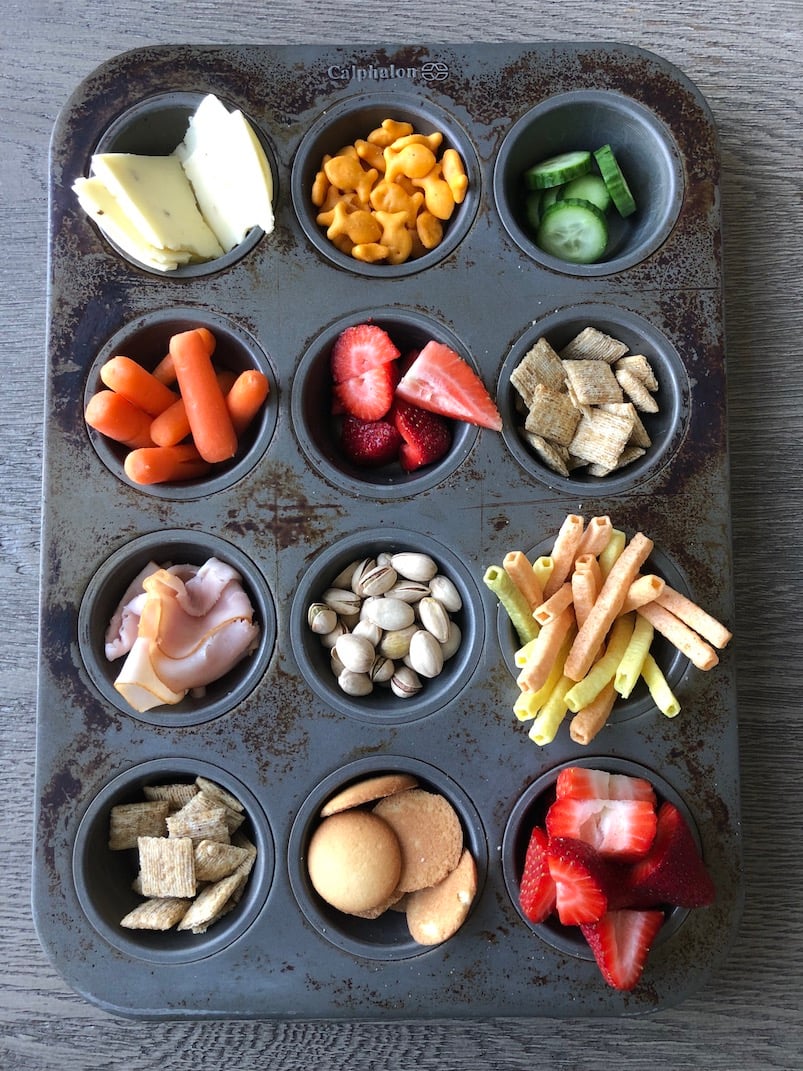 merricksart muffin tin snack tray