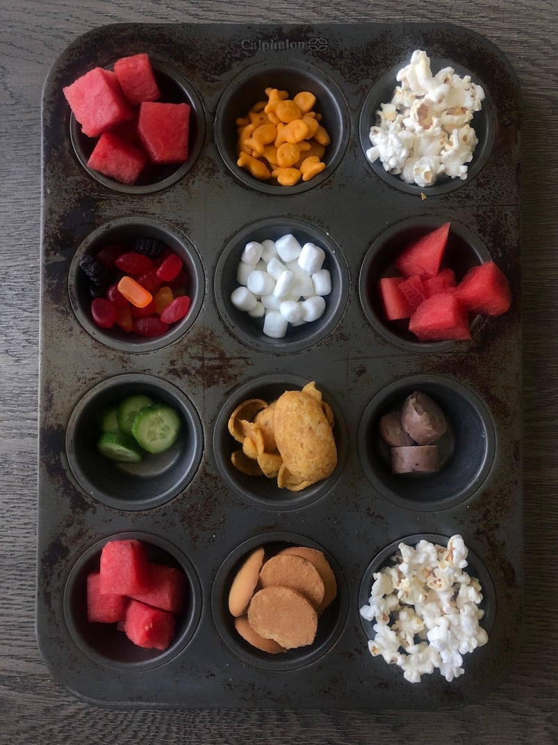 merricksart muffin tin snack tray