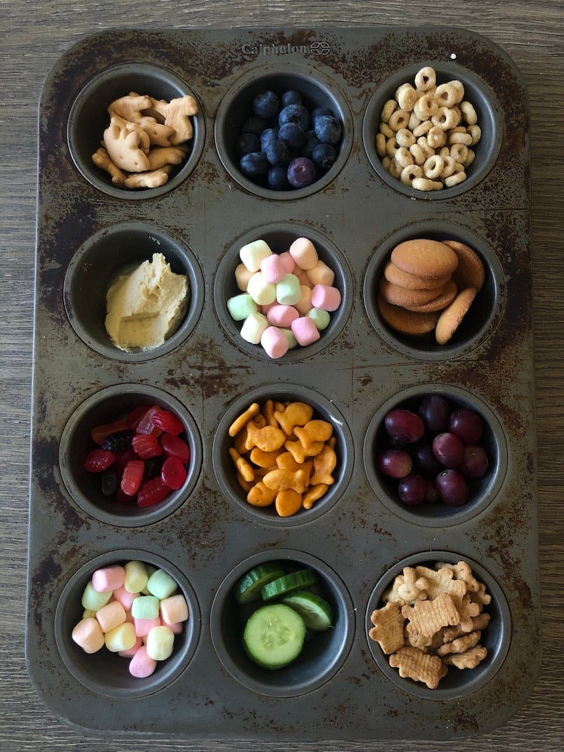 merricksart muffin tin snack tray