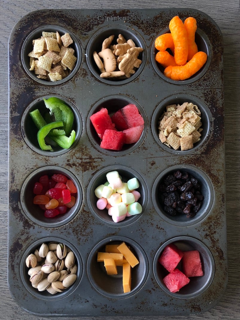 merricksart muffin tin snack tray