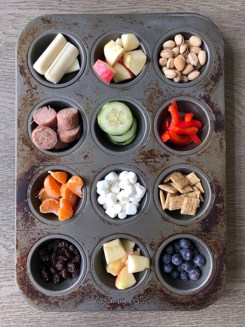 merricksart muffin tin snack tray