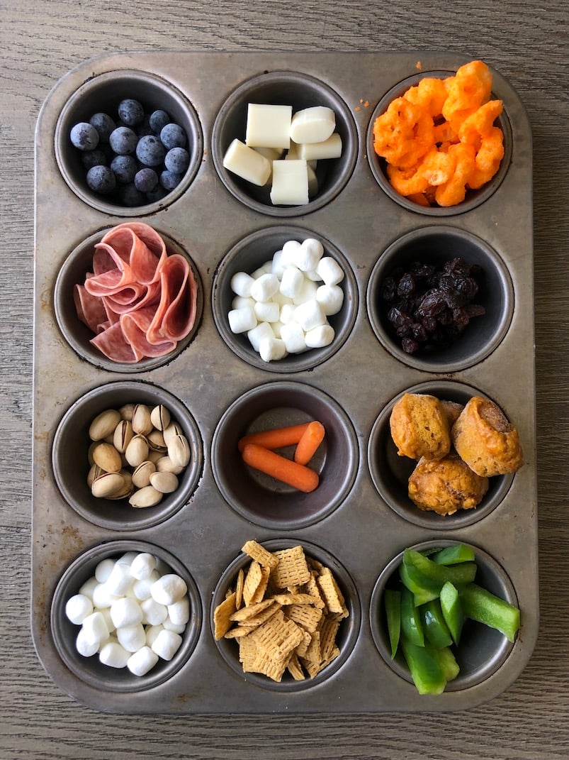 merricksart muffin tin snack tray
