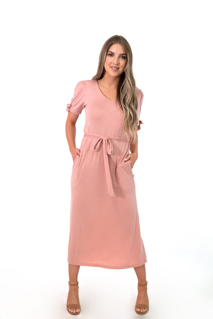 merrick white light pink dress anywhere dress