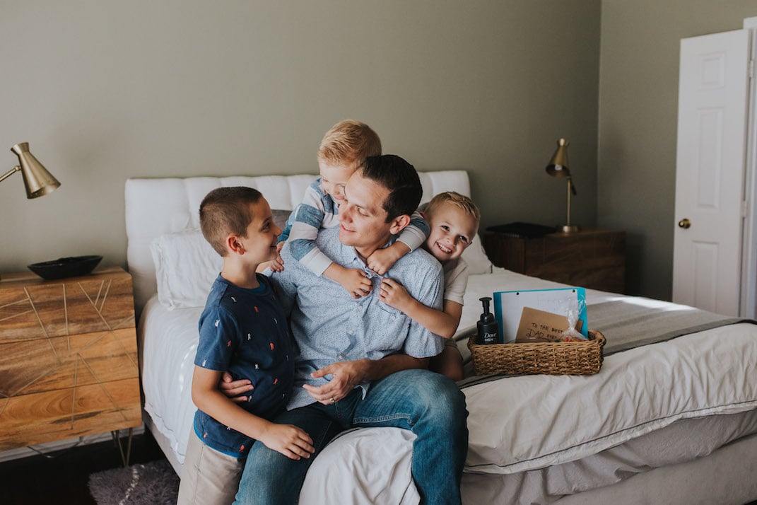 father's day gift with dove