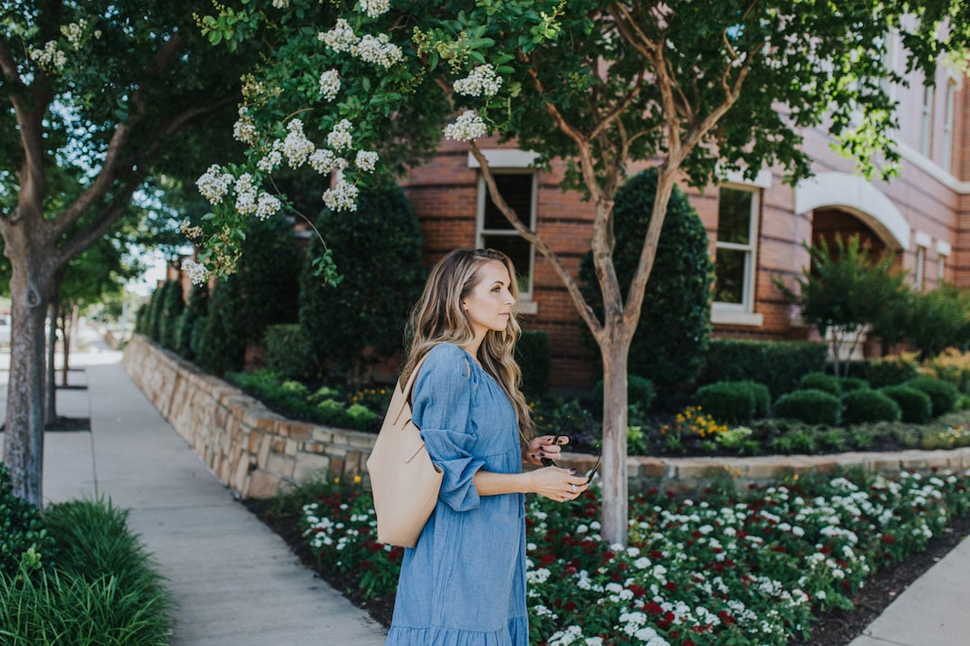 walmart chambray dress
