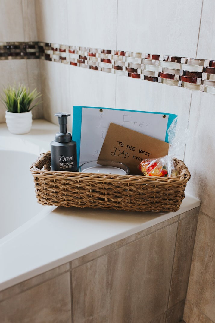 father's day gift idea with dove