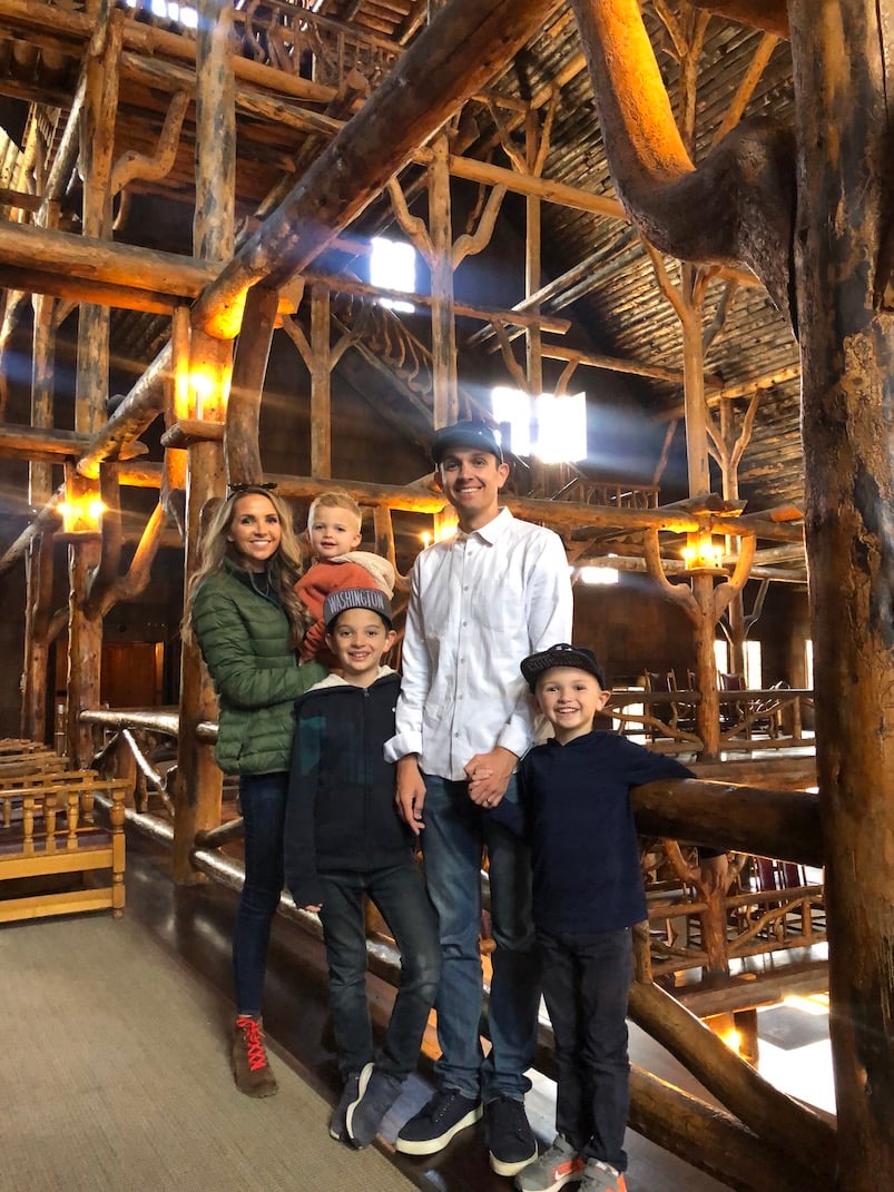 old faithful inn inside