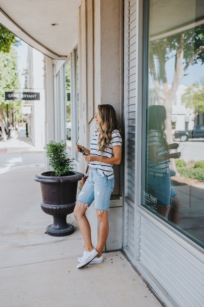 bermuda shorts outfit ideas