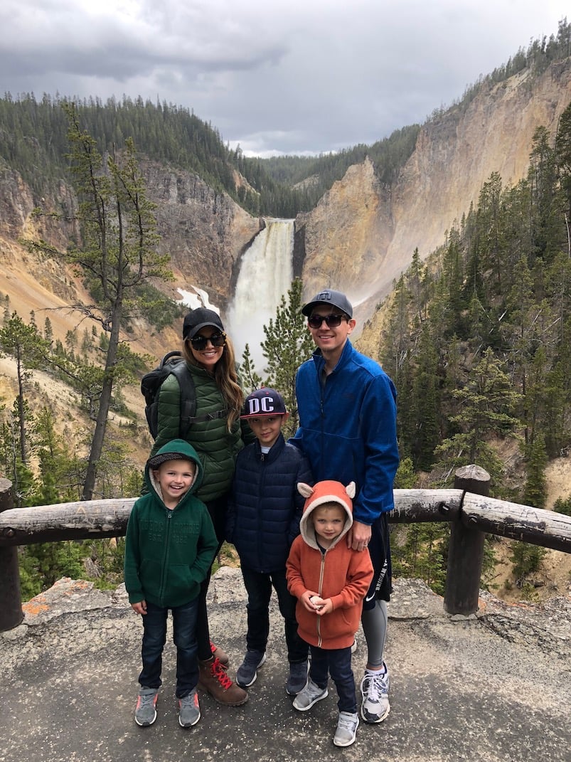 yellowstone national park with kids