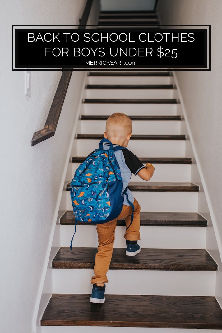 back to school clothes for boys under $25