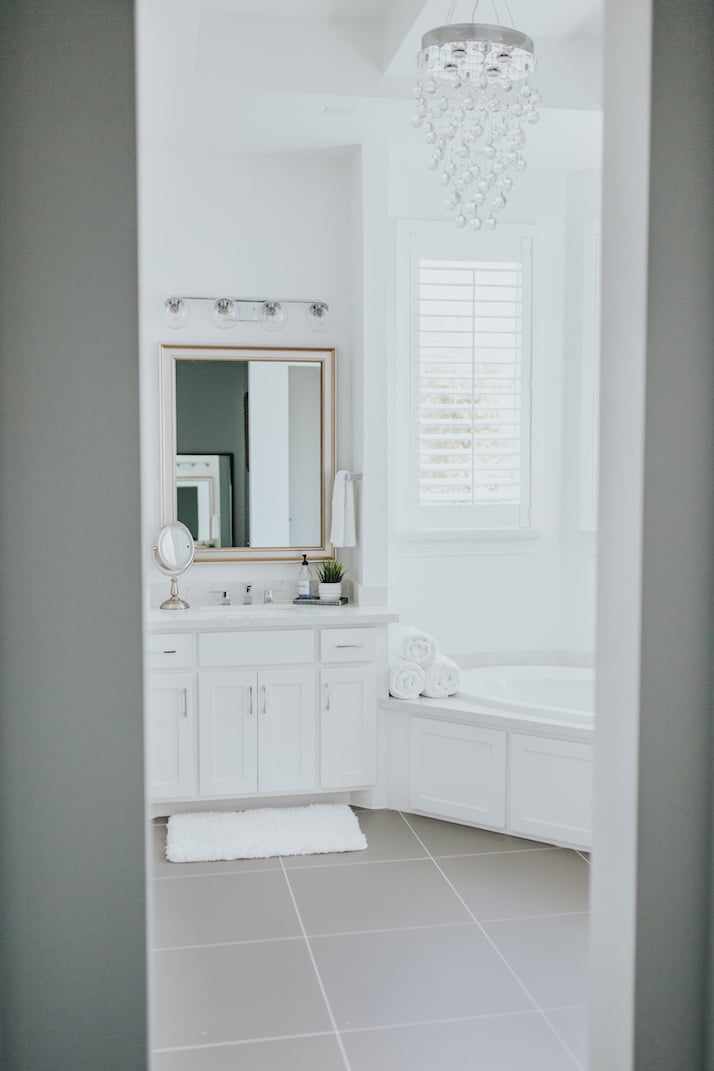 master bathroom