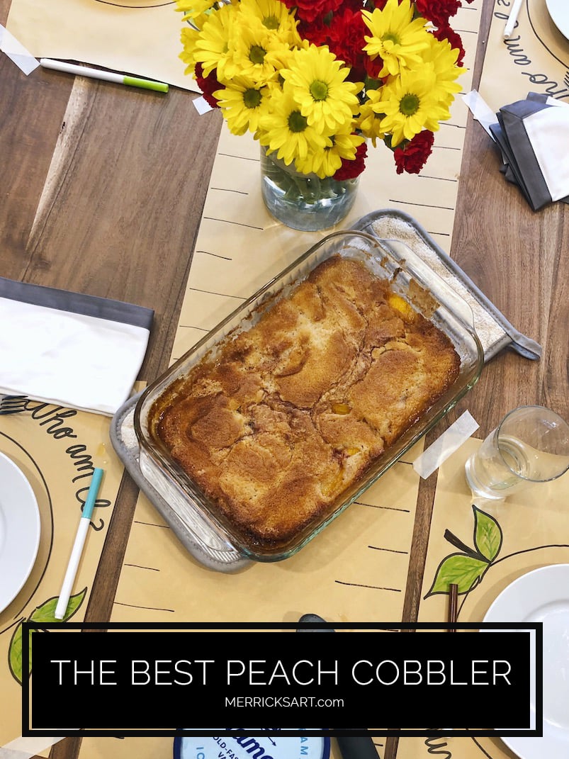 the best peach cobbler recipe