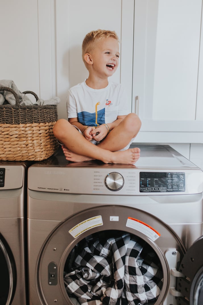 laundry room samsung washer and dryer the home depot