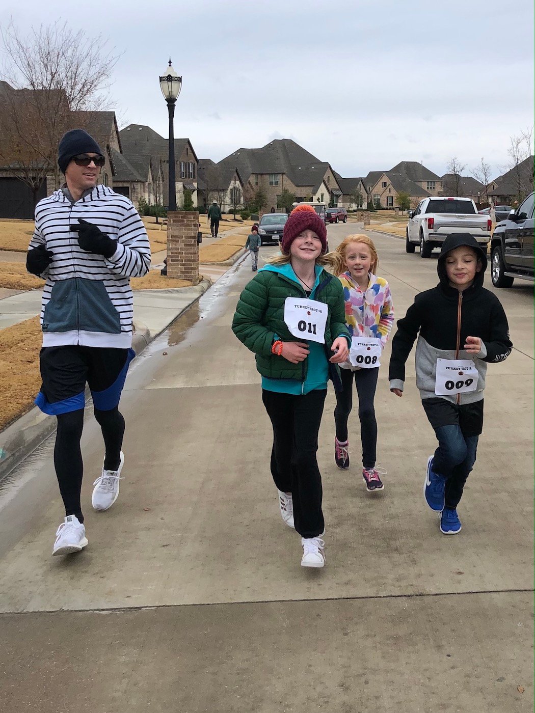 annual White Family turkey trot