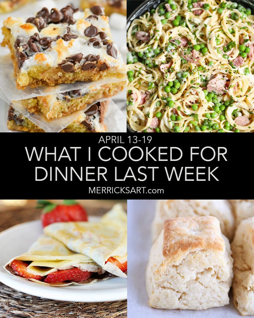 weekly menu
