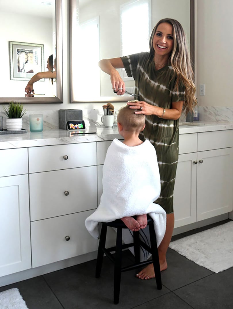 how to cut boys hair