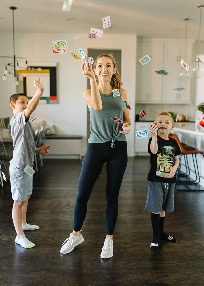 weekend recap - workout tank and leggings