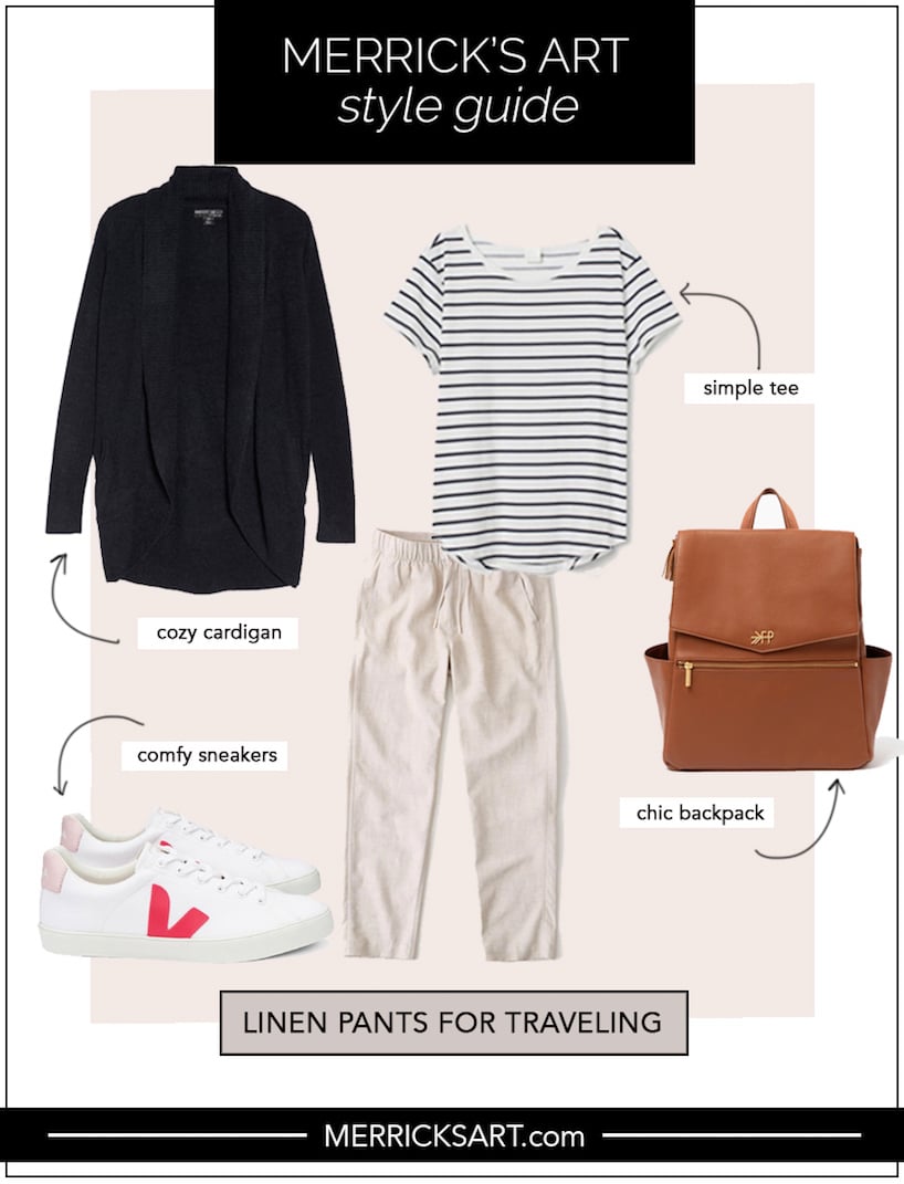 linen pants outfit ideas