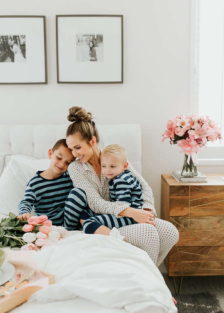polka dot pajamas