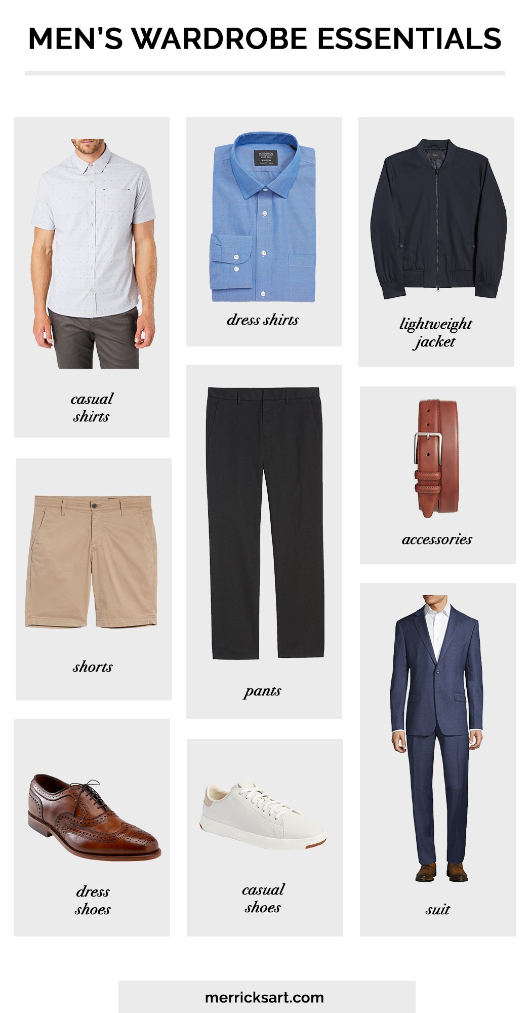 men's wardrobe essentials