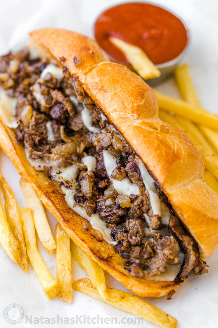 Homemade Philly CheeseSteaks