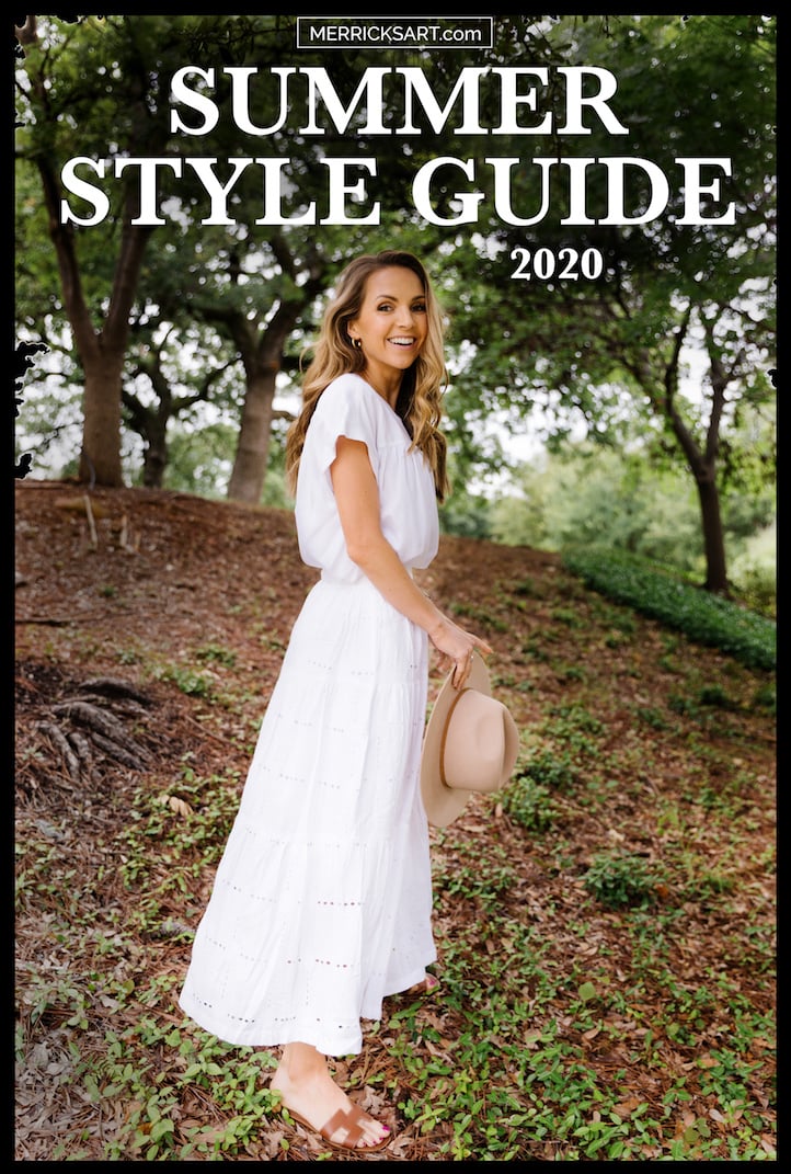white shirt and skirt for the summer style guide