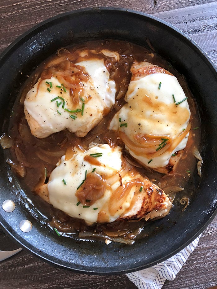french onion chicken