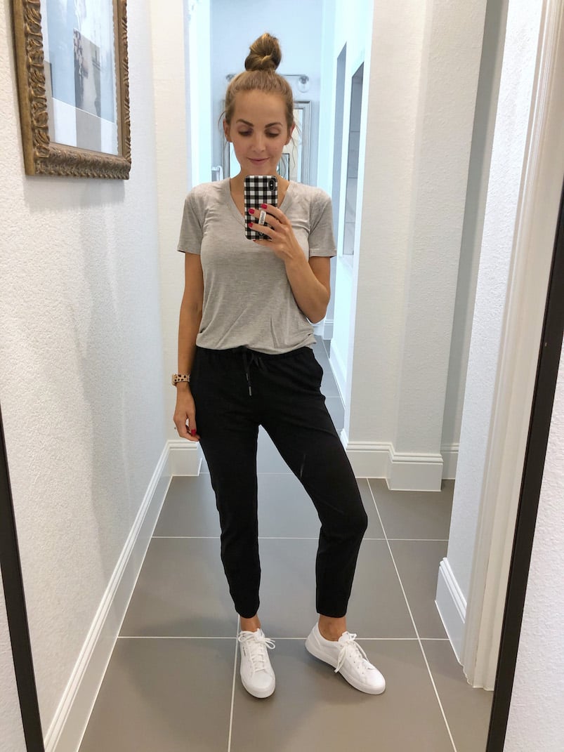 black joggers amazon
