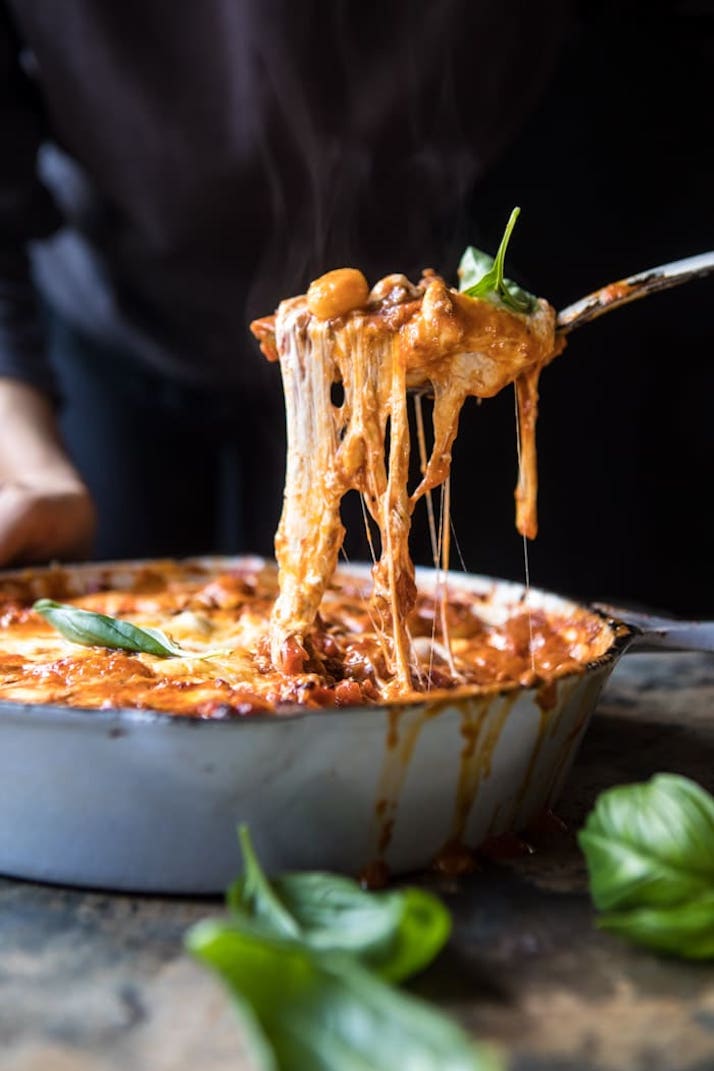 Gnocchi Bolognese Bake