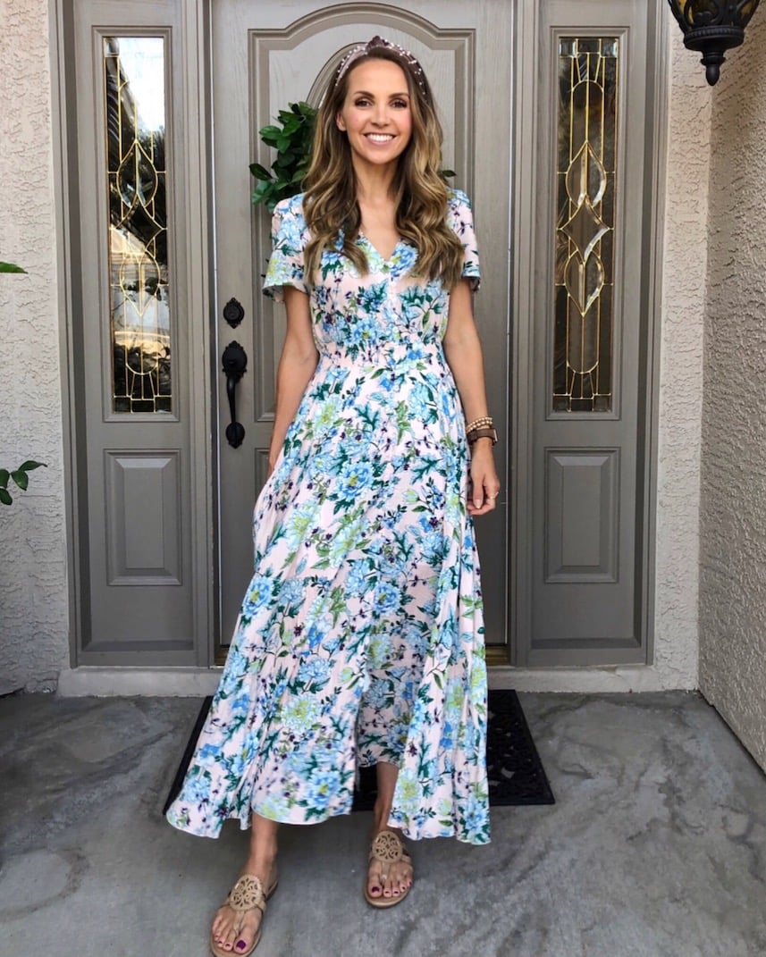 Amazon floral maxi dress