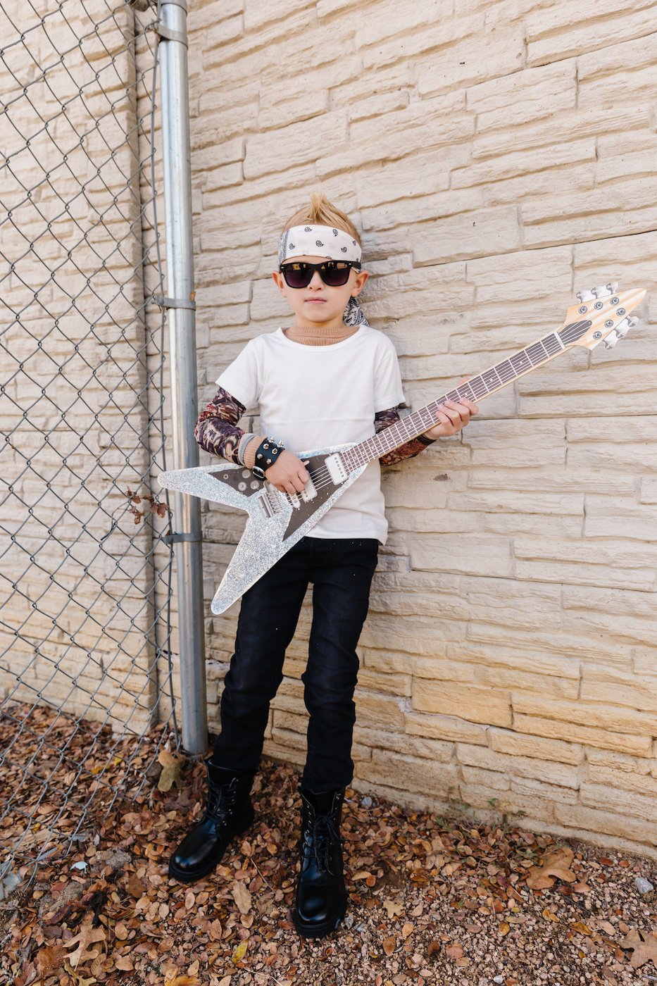 Kids rockstar outfit