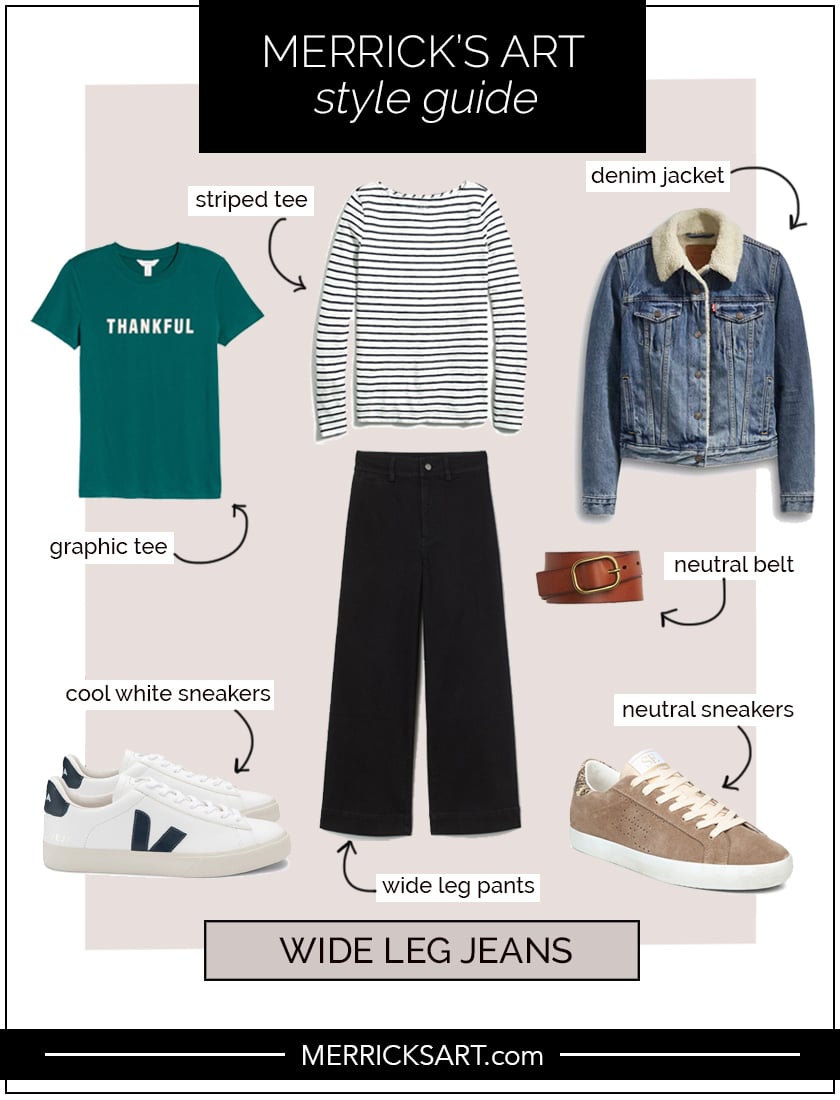 wide leg pants outfits