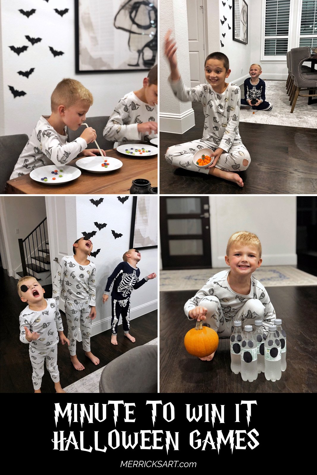 Fun and simple minute to win it Halloween games