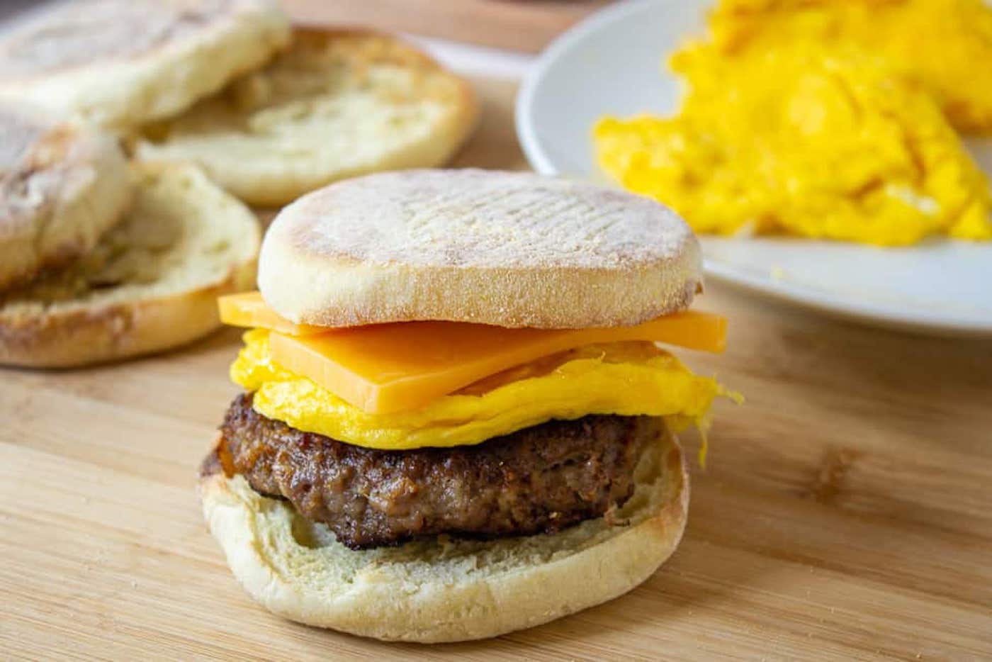 sausage breakfast sandwiches