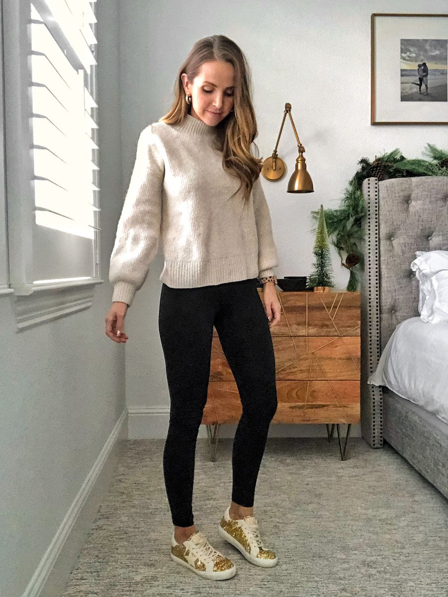 glitter sneakers