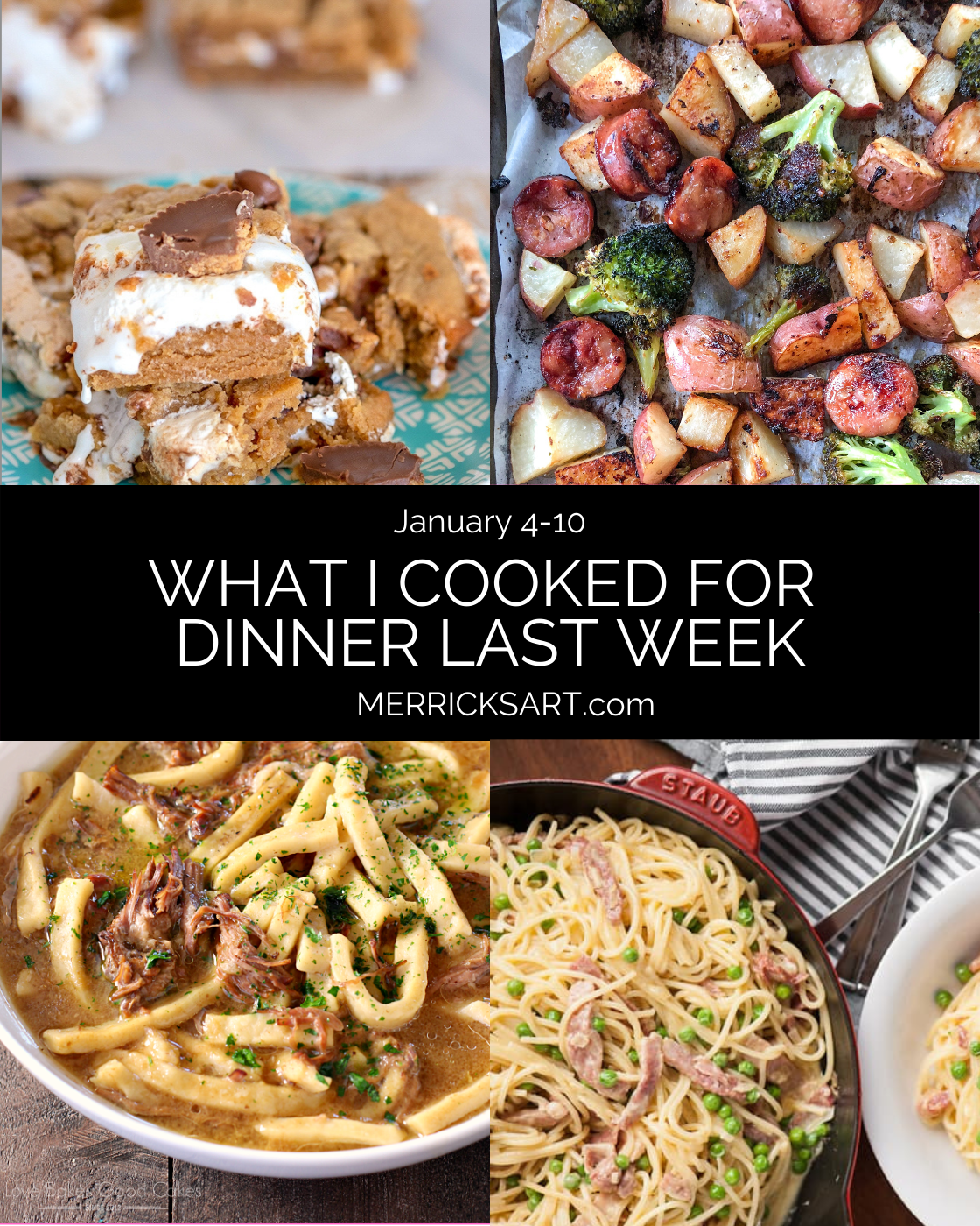 weekly menu january 4
