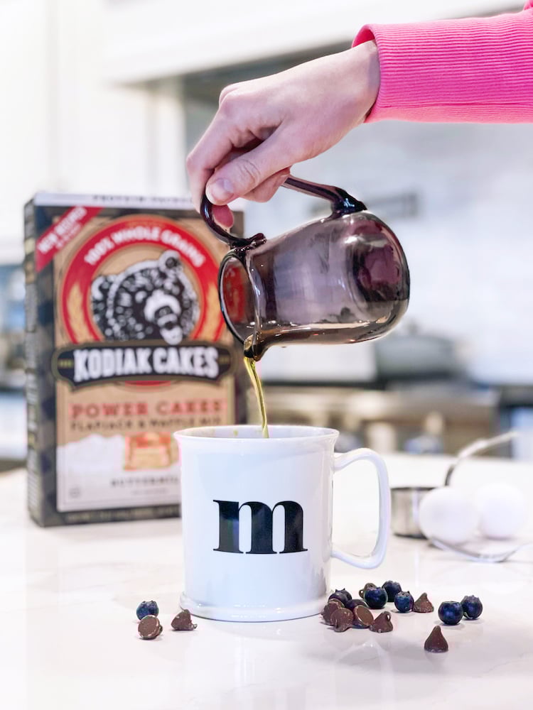 pancake in a mug for easy and quick breakfasts