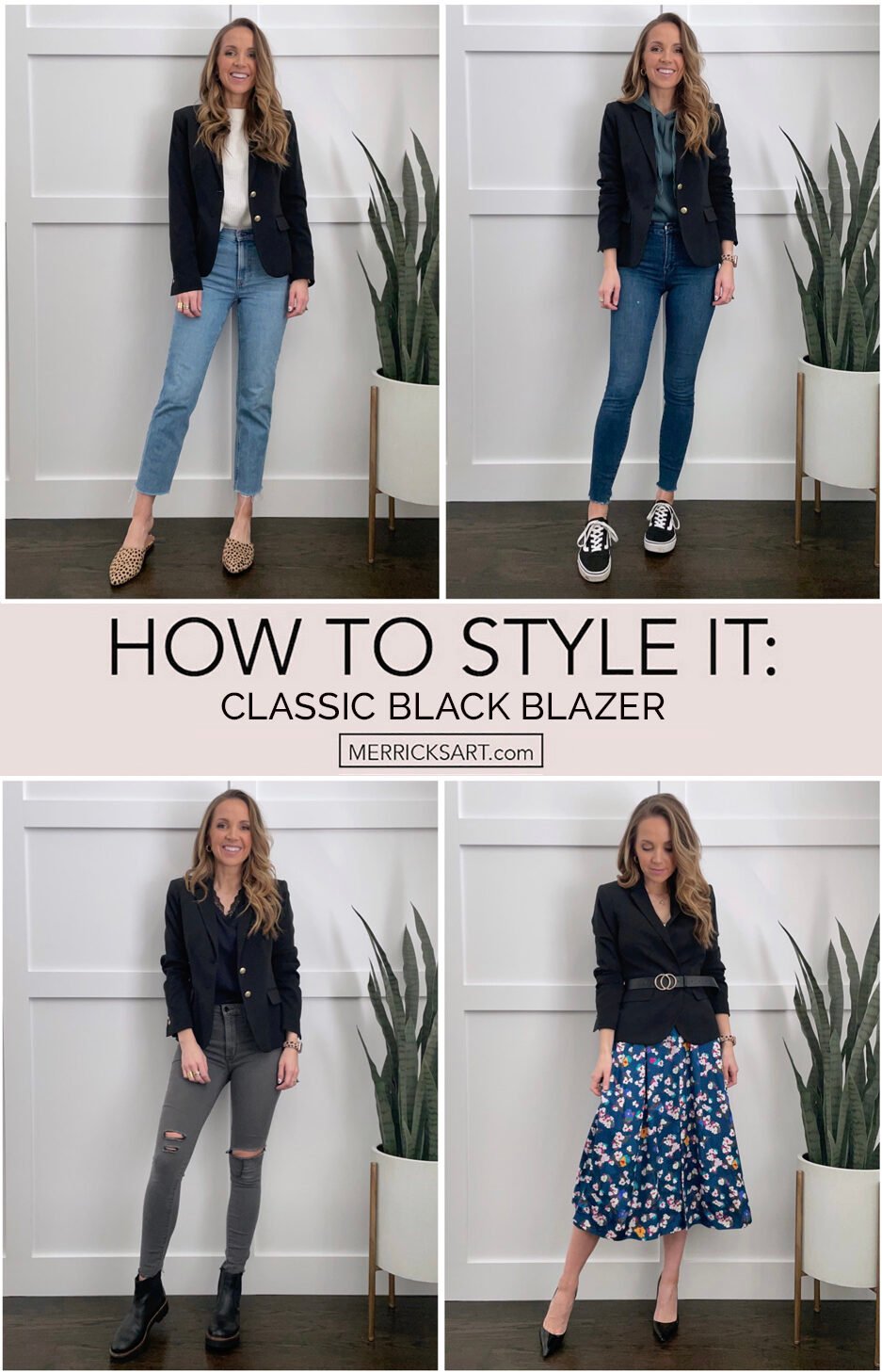 black blazer outfit ideas