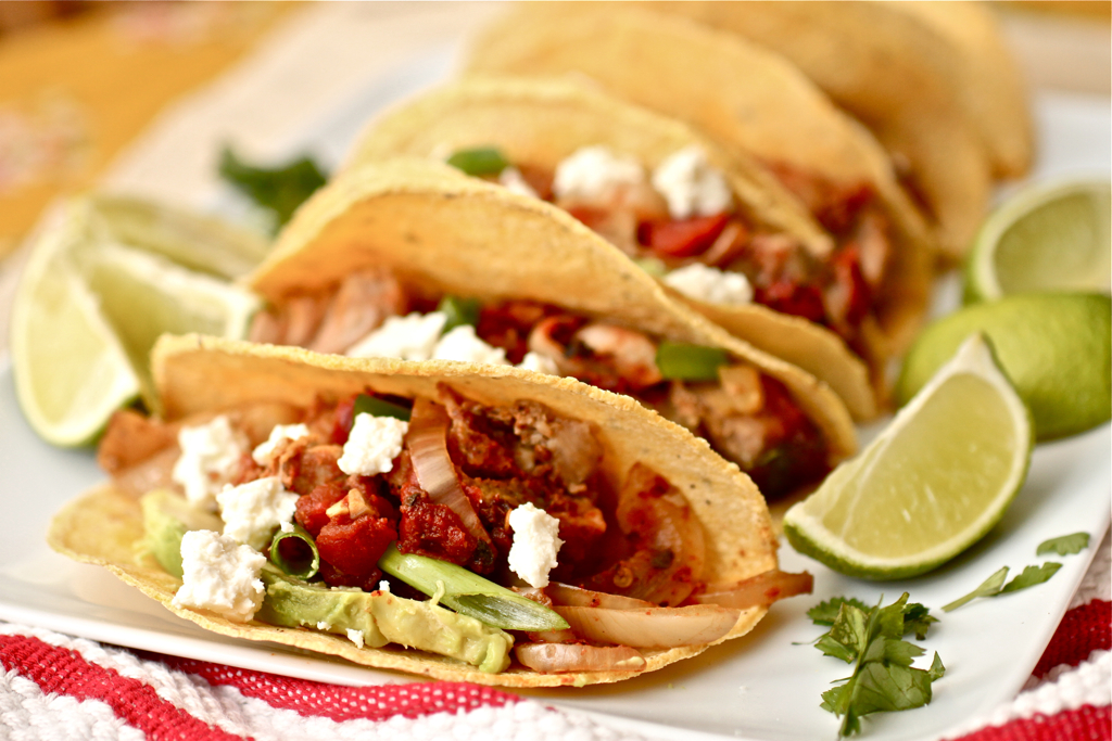 dinner ideas pork tacos