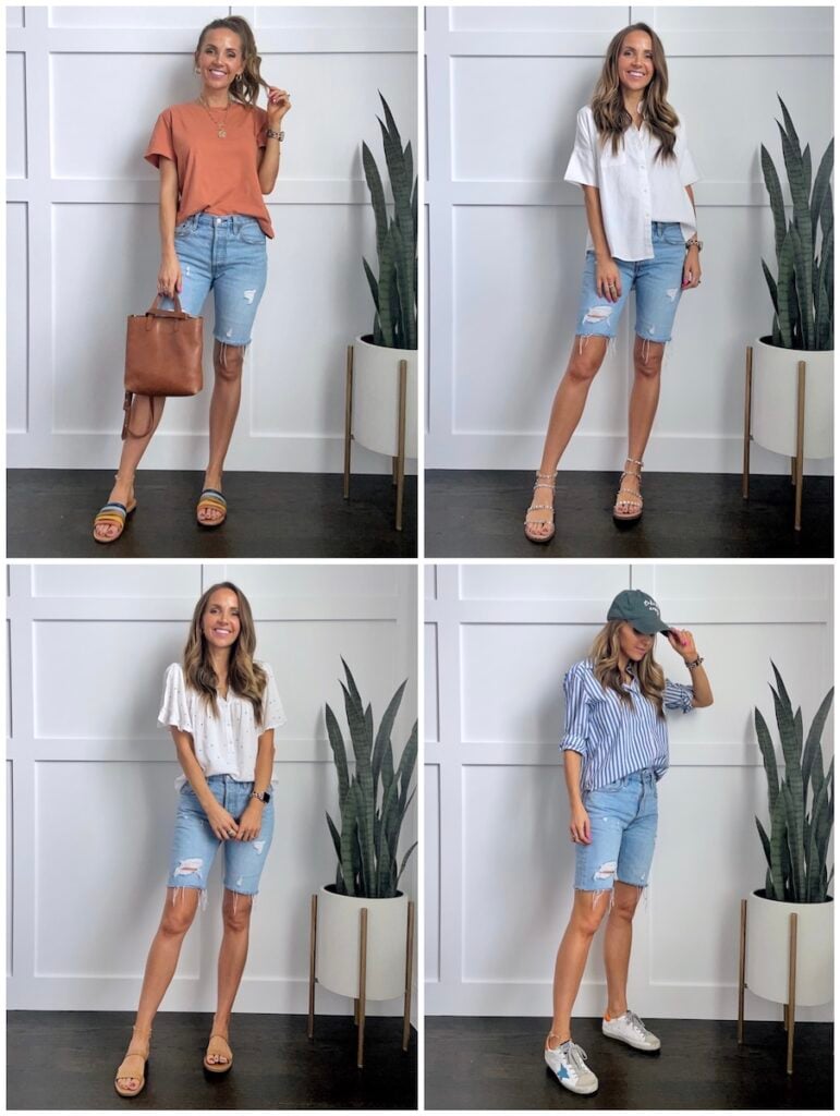 bermuda shorts outfit