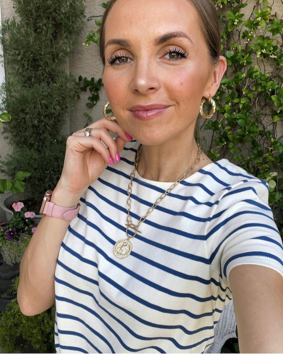 summer glowy makeup