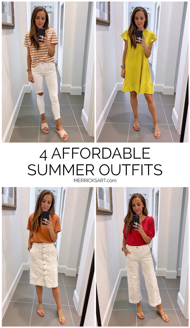 affordable summer outfits with walmart