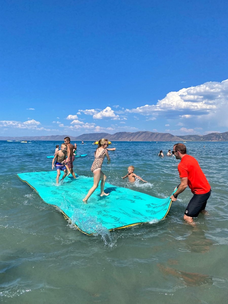 bear lake water mat