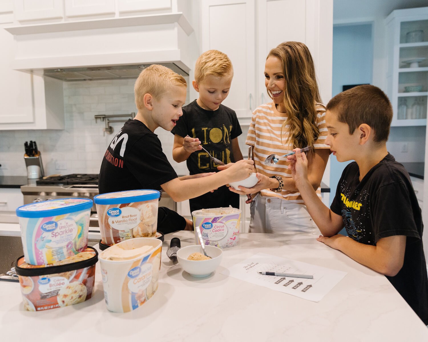 ice cream taste test