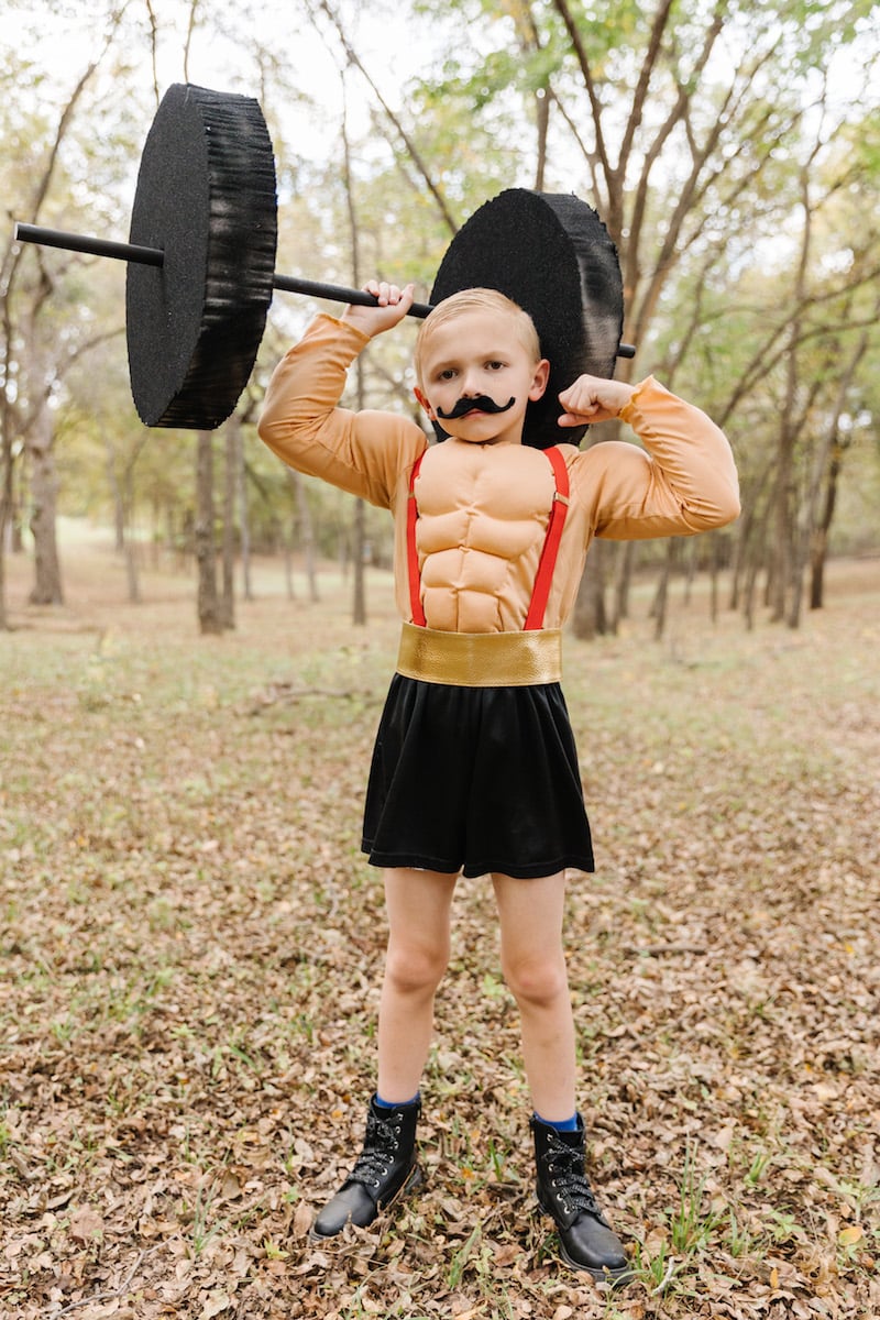 circus costume strong man