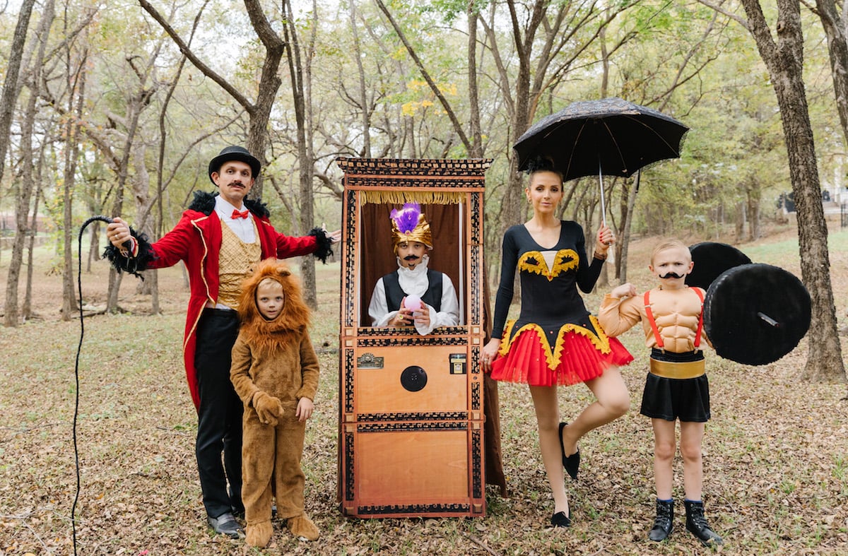 Halloween circus costume
