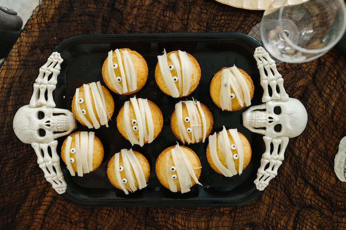 mummy muffins halloween dinner