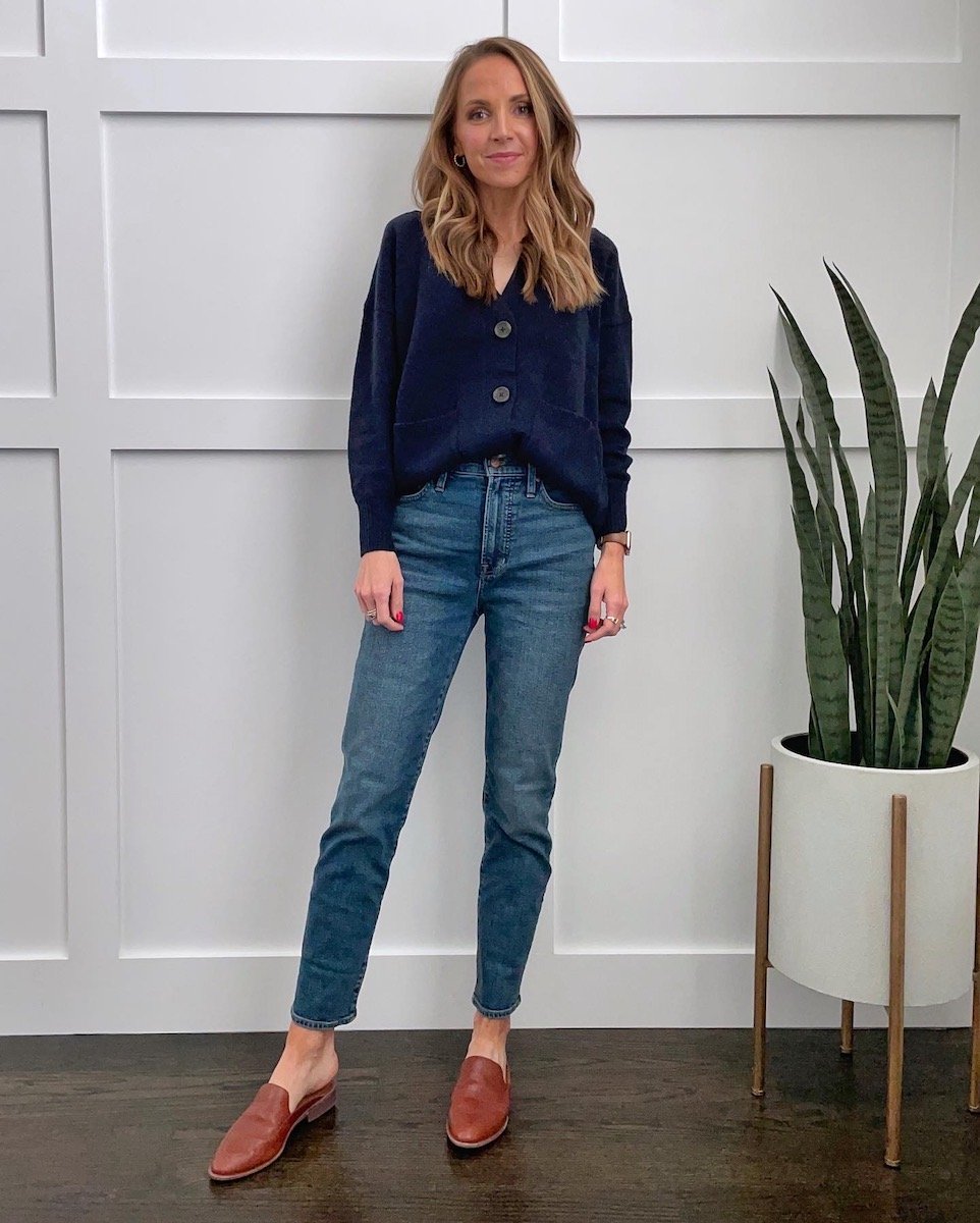 straight leg jeans