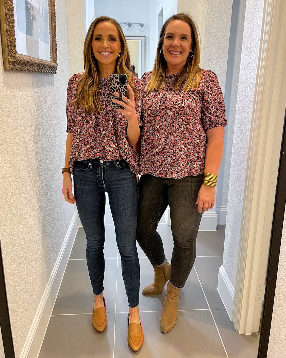 target floral top