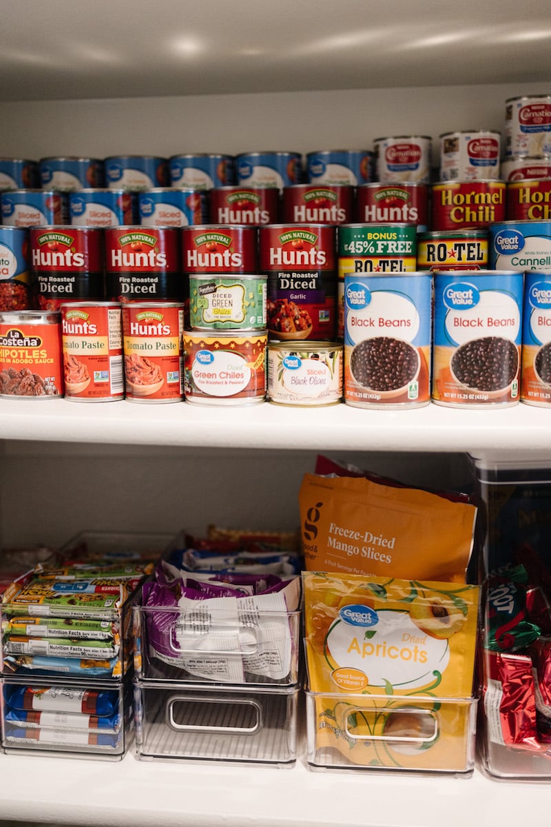 pantry organization